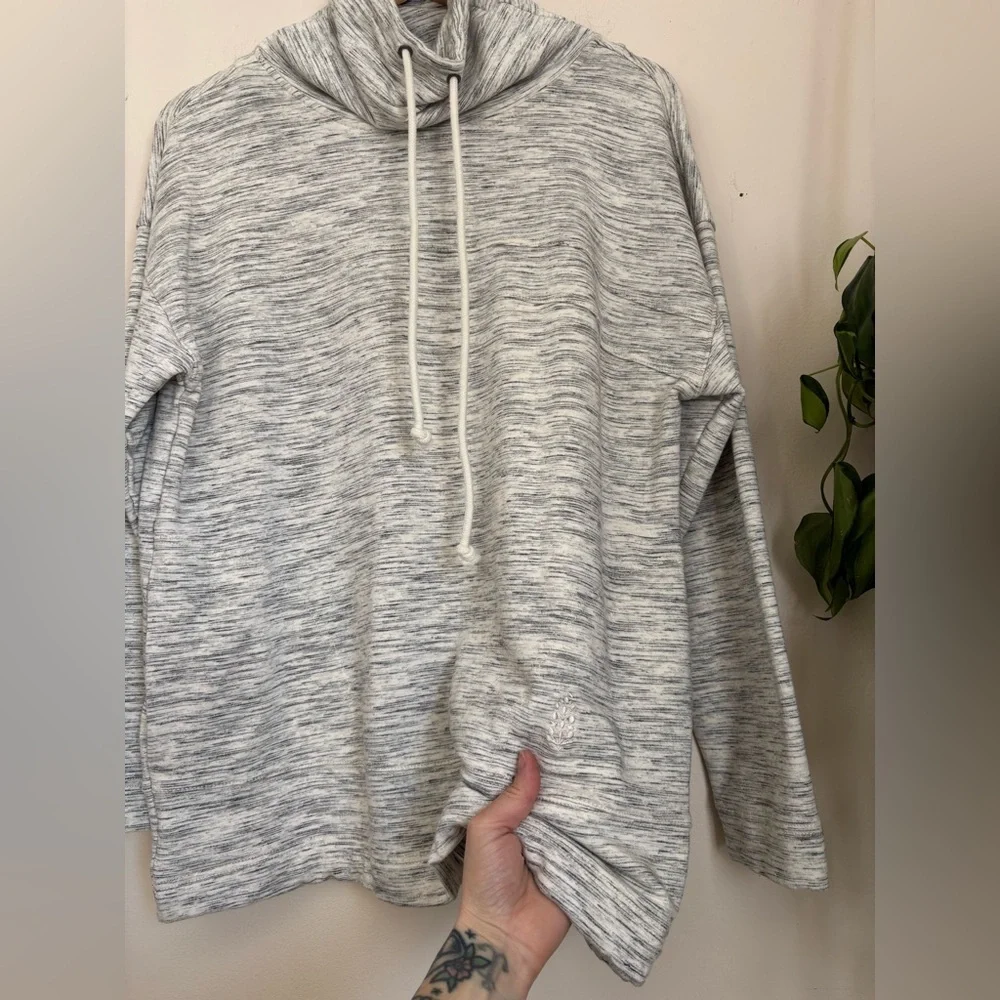 Free People Ready To Go Top In Heather Grey - Picture 5 of 8